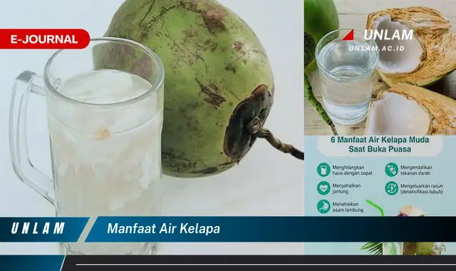 manfaat air kelapa