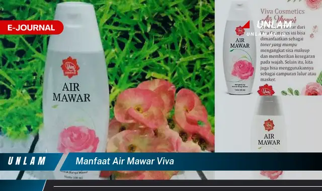 manfaat air mawar viva