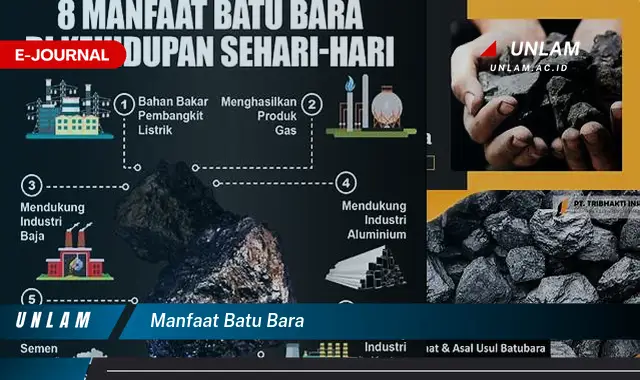 manfaat batu bara