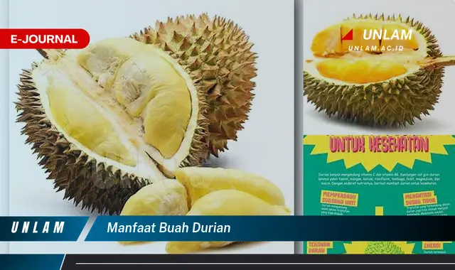 manfaat buah durian