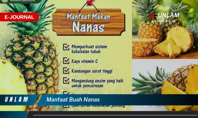 manfaat buah nanas