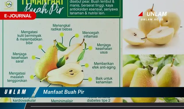 manfaat buah pir