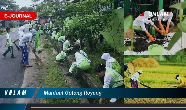 manfaat gotong royong