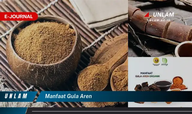 manfaat gula aren