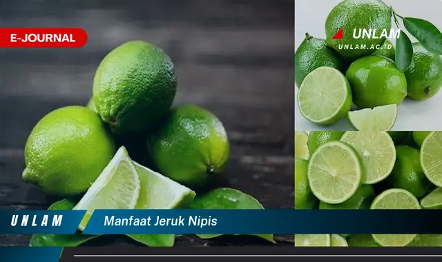 manfaat jeruk nipis