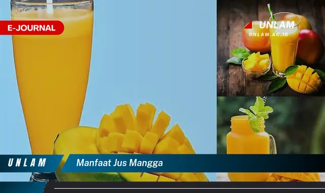 manfaat jus mangga