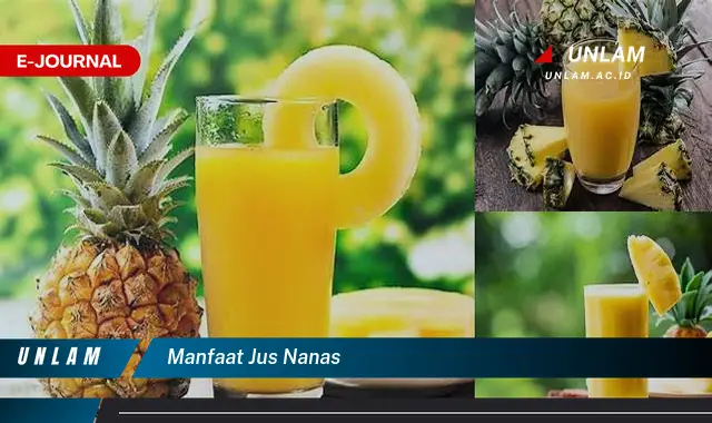 manfaat jus nanas