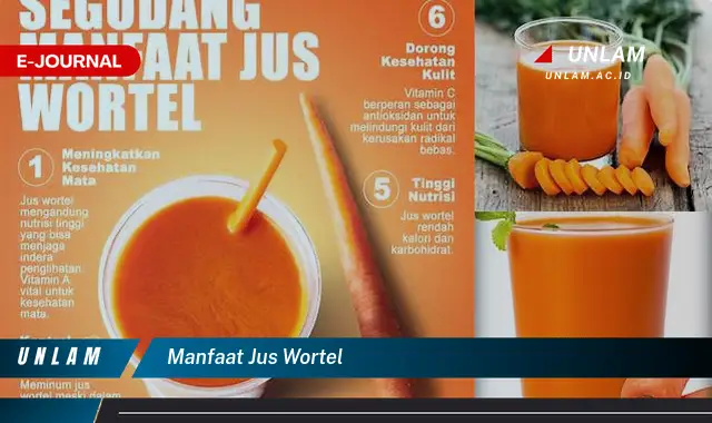 manfaat jus wortel