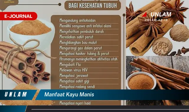 manfaat kayu manis