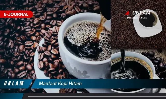 manfaat kopi hitam