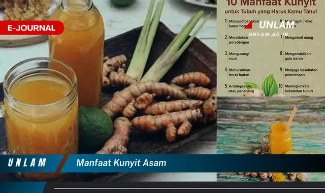 manfaat kunyit asam