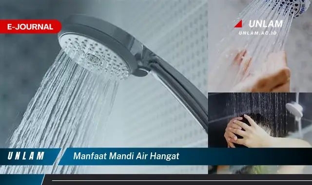 manfaat mandi air hangat