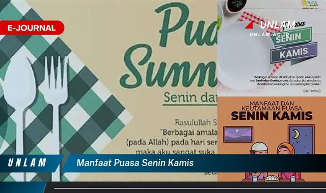 manfaat puasa senin kamis