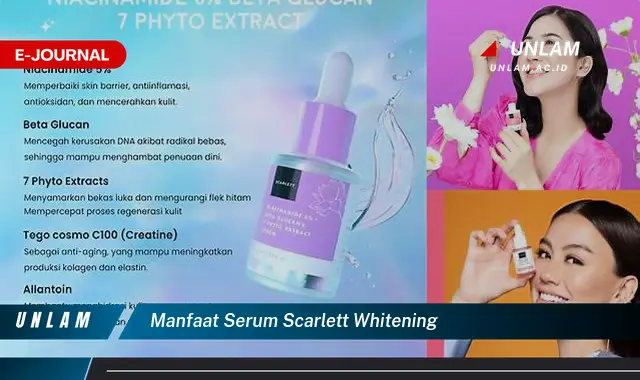 manfaat serum scarlett whitening