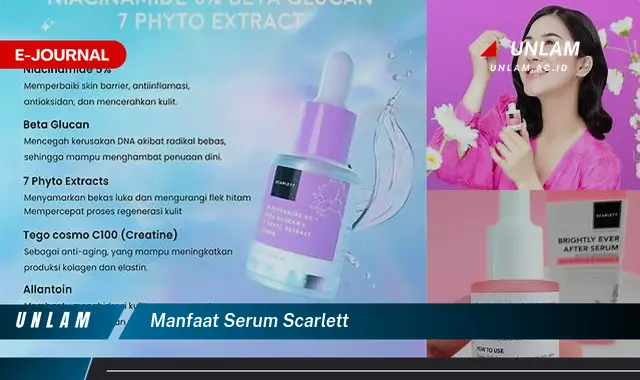 manfaat serum scarlett