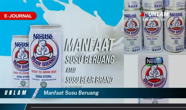 manfaat susu beruang