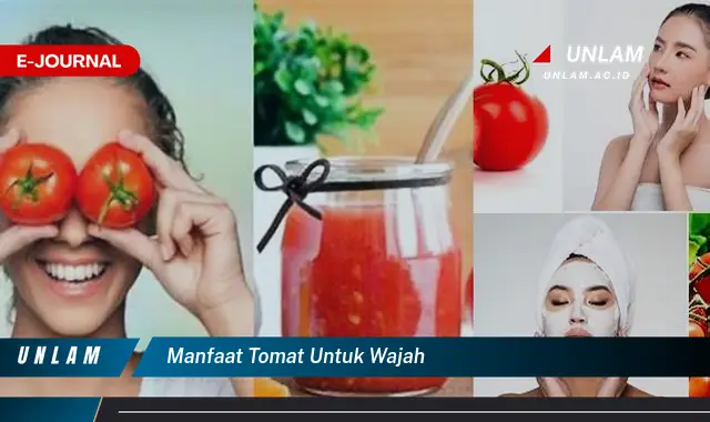 manfaat tomat untuk wajah