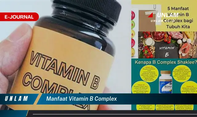 manfaat vitamin b complex