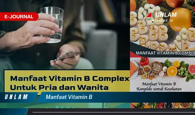 manfaat vitamin b